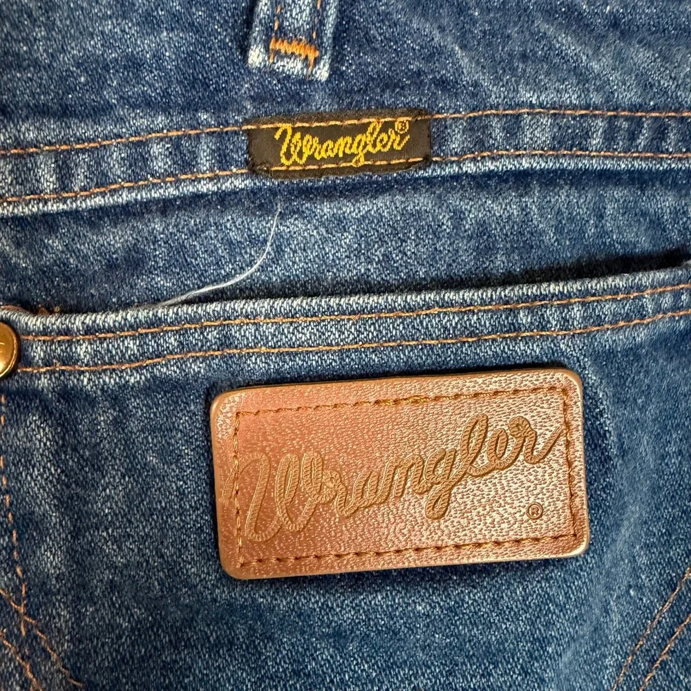 Vintage 90s Made in USA Wrangler 13MWZ Cowboy Cut Jeans Mens 35x31 Classic Denim